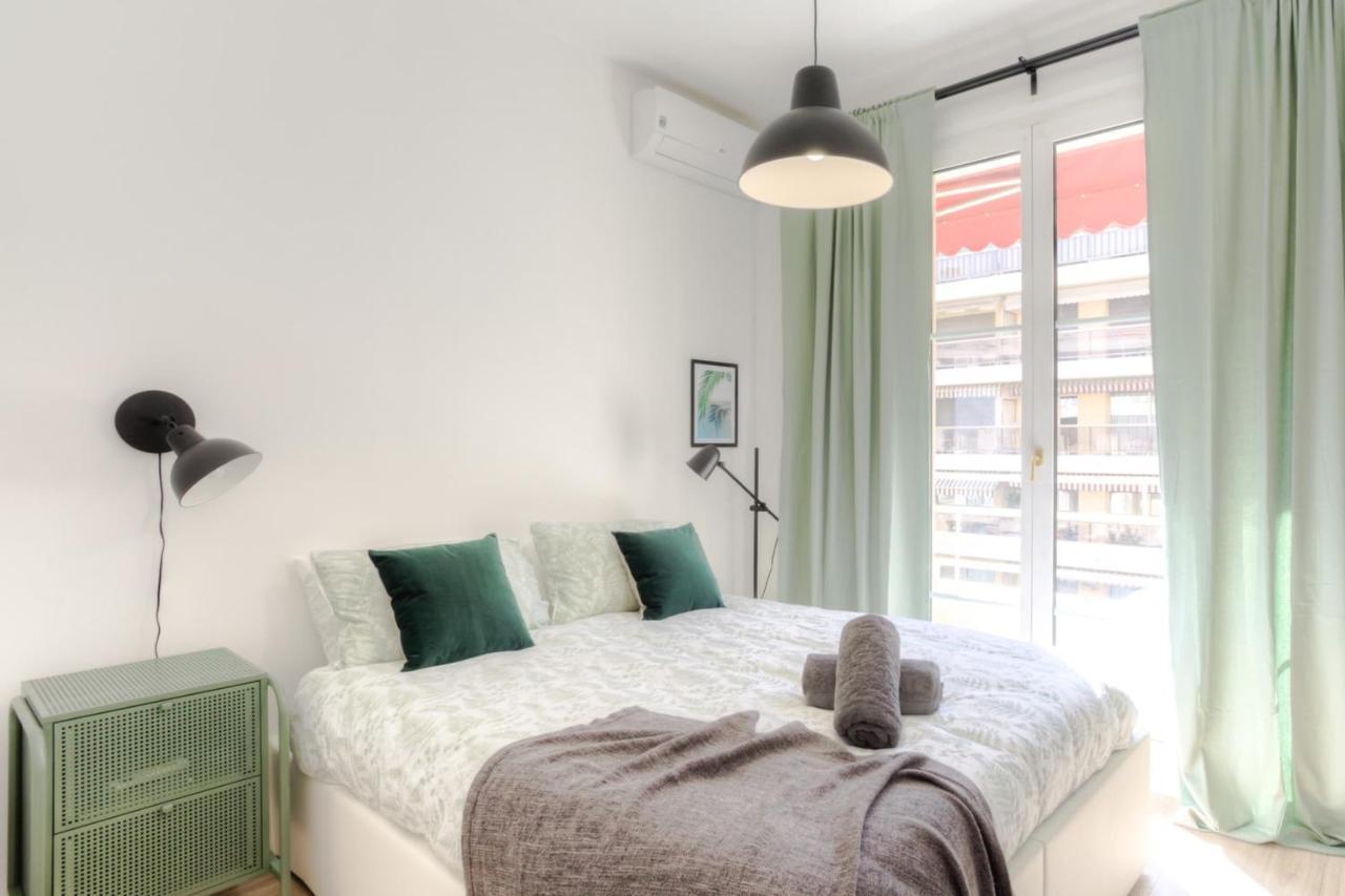 #29 Gambetta Ac Sea View 2 Bedrooms 1min Walk To Promenade & Sea Leilighet Nice