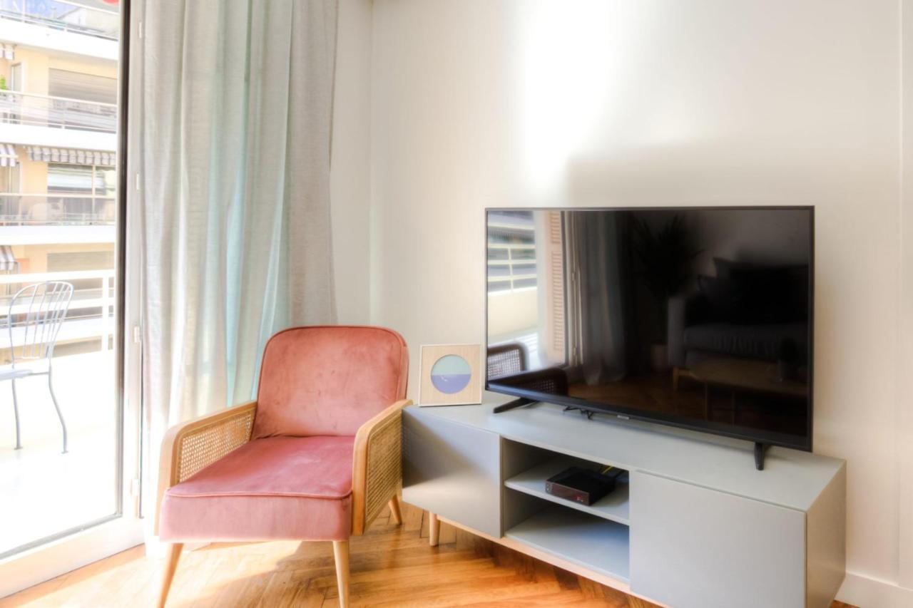 Leilighet #29 Gambetta Ac Sea View 2 Bedrooms 1min Walk To Promenade & Sea Nice