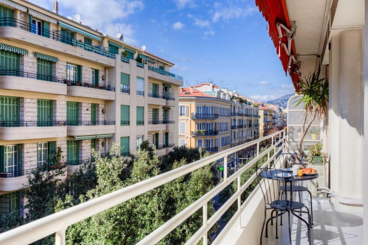 #29 Gambetta Ac Sea View 2 Bedrooms 1min Walk To Promenade & Sea Leilighet Nice